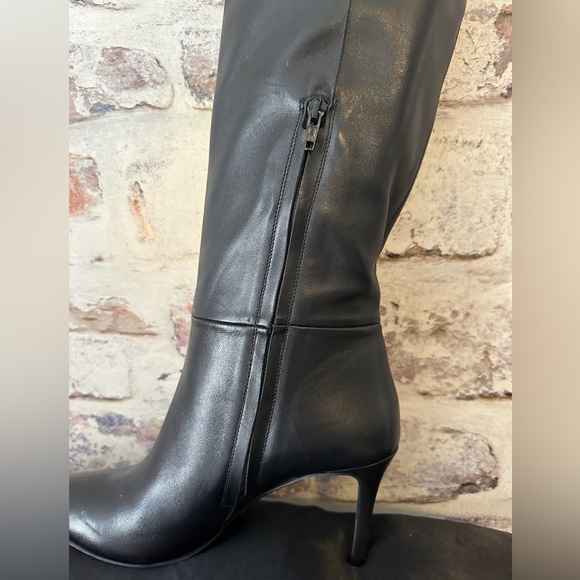 Albano Italian leather made in Italy heeled boots - Picture 2 of 6